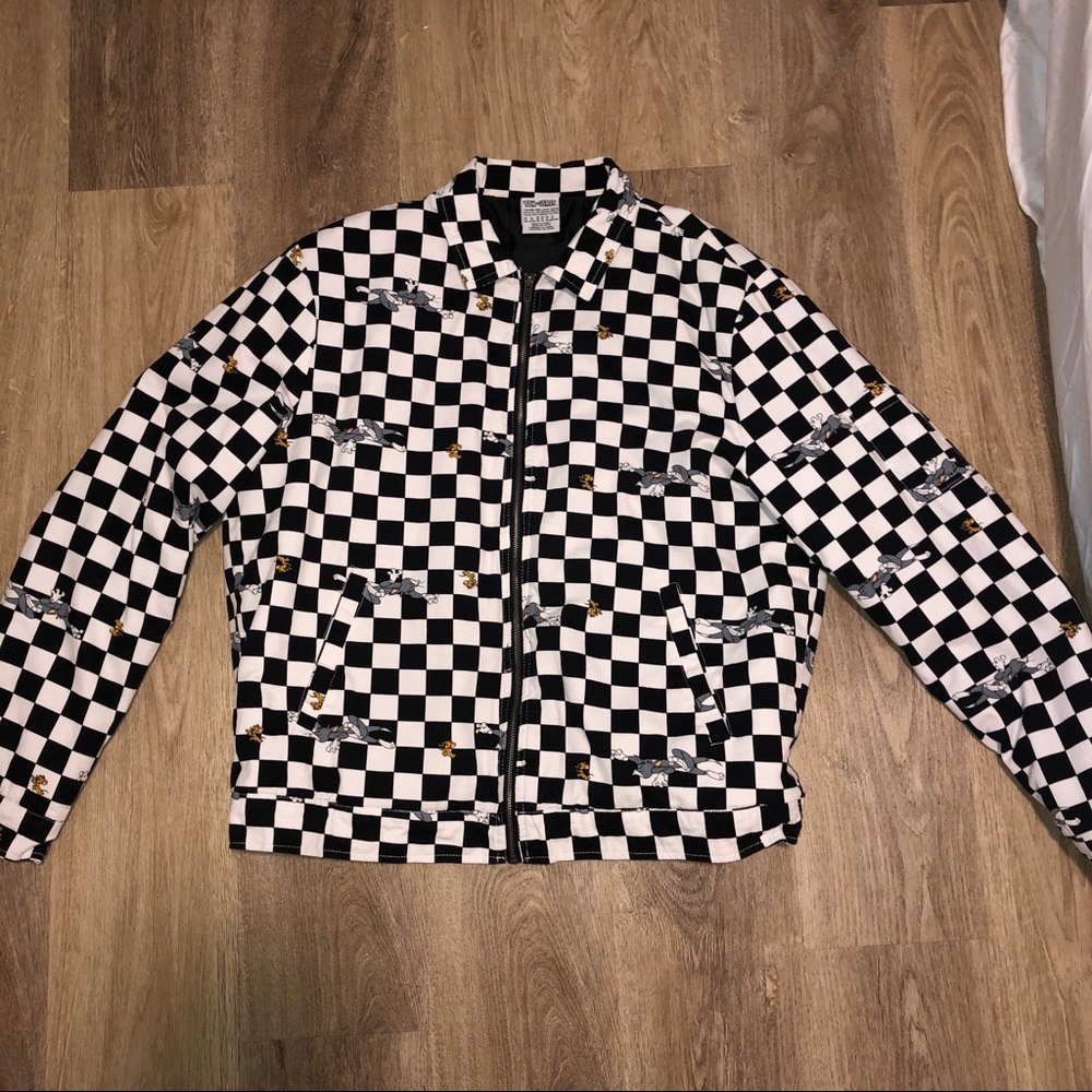 Tom and Jerry Checker Jacket